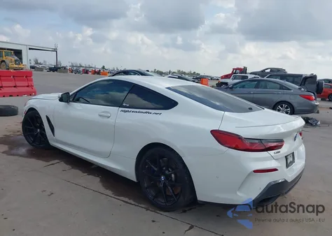 2021 BMW M850I xDrive из США, поврежденный, VIN WBABC4C06MCE91813